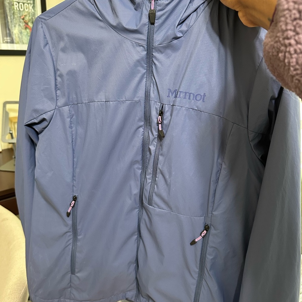 Marmot Slate Gray Hooded Jacket